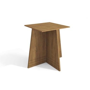 Imagem de Base De Mesa P/ Cozinha Lótus Ba25 Madeirado S/ Tampo Freijó - Kappesberg