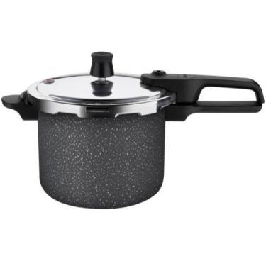 Imagem de Panela de Pressão Segura 4,5 Litros Stone Pro Rochedo