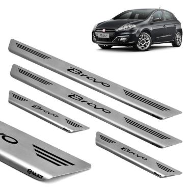 Imagem de Soleira Aço Inox Escovado Porta Mult Bravo 2013