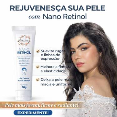 Imagem de Creme Nano Retinol Uniformiza O Tom Anti Rugas 30g - Tiarga & Inoue Co