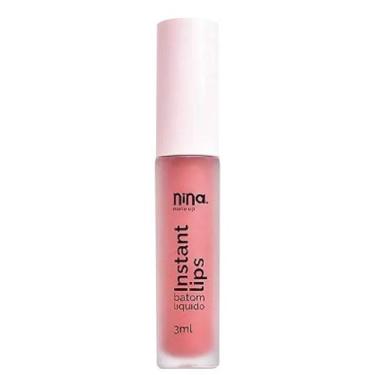 Imagem de Nina Make Up Instant Lips Batom Liquido Magia - Nina Makeup