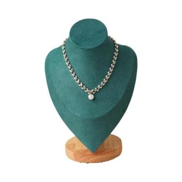 Imagem de Expositor De Joias Em Veludo: Suporte Para Colares, Pingentes, Brincos