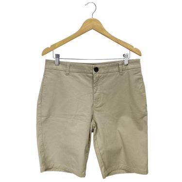 Imagem de Bermuda Calvin Klein Chino Essentials Bege Masculina-Masculino