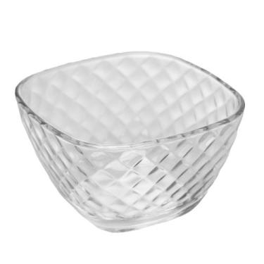 Imagem de Bowl Quadrado Diamond 10cm x 10cm x 6cm Vidro Lyor - Wolff