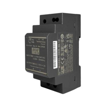 Imagem de Fonte de alimentação mean well modelo hdr-30-12