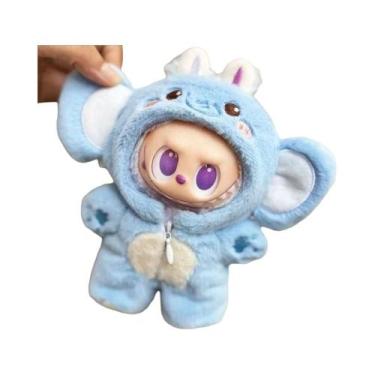 Imagem de Conjunto De Roupas De Gato Fofo Para Bonecas Labubu De 17cm, Acessório