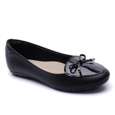 Imagem de Sapatilha Moleca Feminina Cinza e Preto Ref:5800.105-Feminino