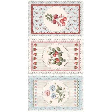 Imagem de Painel de panos de copa frutas vermelhas - fru012 - fuxicos e fricotes