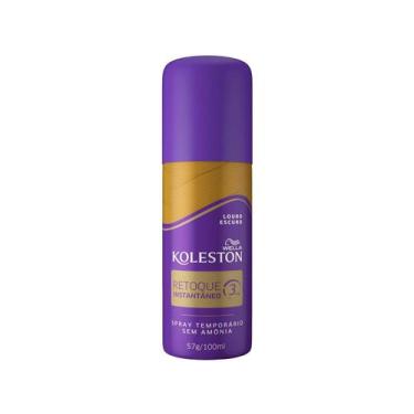 Imagem de Retoque Raiz Capilar KOLESTON Instantâneo Louro Escuro 100ml, Louro Es