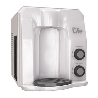 Imagem de Purificador de Bancada Top Life Flex HE Alcalino Ionizado com Água Gelada Branco 110V