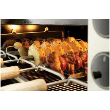 Imagem de Churrasqueira A Gás Fischer Ranch 5 Espetos GLP Bivolt