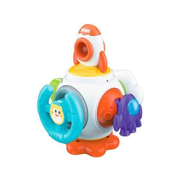 Imagem de Brinquedo Interativo Diverte Baby Foguete Estrela, Colorido, Foguete