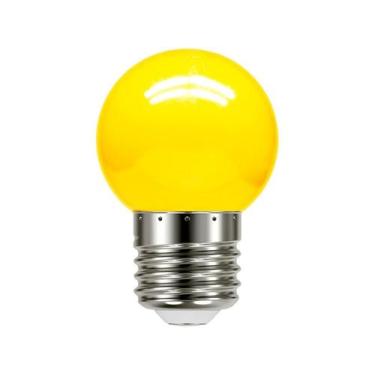 Imagem de Lâmpada Led Bolinha Amarela 1W 127V Tbl 5 Taschibra 11080078, 110V