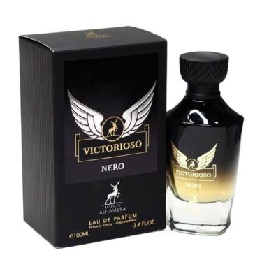 Imagem de Perfume arabe maison alhambra victorioso nero 100ml parfum masculino