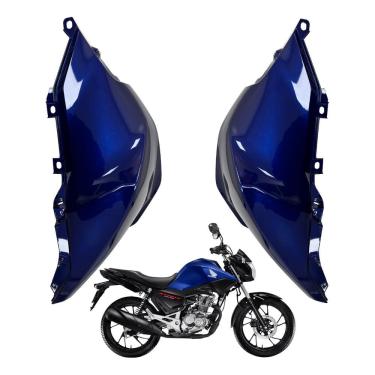 Imagem de Carenagem Lateral Tampa Aba Tanque Cg160 Start160 2025 Par