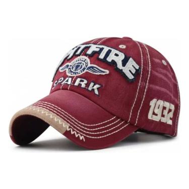 Imagem de Boné Baseball Acid Washed Vintage – Algodão Estonado Estilo Dad Hat – Luke Sports