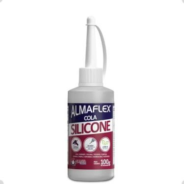 Imagem de Cola Silicone Liquida Artesanato 806 100g Almaflex