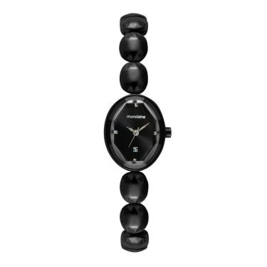 Imagem de Relogio Mondaine Feminino Ref: 33047lpmvpm3 Oval Bracelete Black