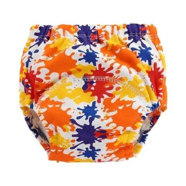 Imagem de Calças De Treinamento De Algodão Para Bebês, Fraldas De Pano Reutilizá