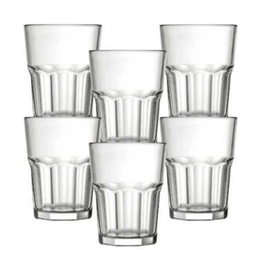 Imagem de Copo Bristol Dose Shot Pinga 60ml Vidro Nadir Kit 6 unidades - Nadir F