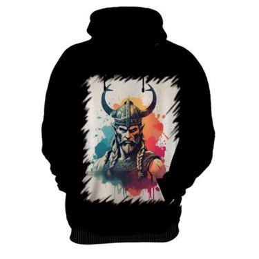 Imagem de Blusa de Frio Guerreiro Viking Nórdico Tribo 2 - Kasubeck Store, M
