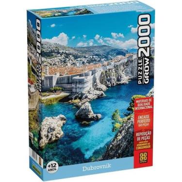 Imagem de Quebra-Cabeça - 2000 Peças - Dubrovnik - Grow - 3610
