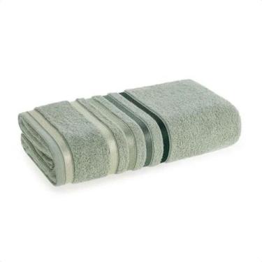 Imagem de Toalha Banho Karsten 70x140 - Fio Penteado Lumina, Matcha