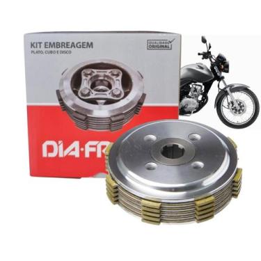 Imagem de Kit Embreagem Completa Diafrag - Honda CG Titan Fan 125 (2000-2008) DK