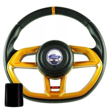 Imagem de Volante Esportivo Escort 1983 2003 Fiesta 1976 2013 Ka 1996 2013 Ecosp