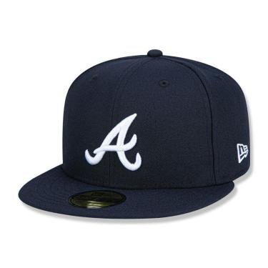 Imagem de Boné New Era 59FIFTY Atlanta Braves MLB Fechado-Masculino
