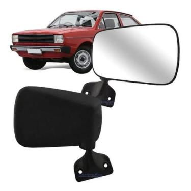 Imagem de Retrovisor Vw Gol Quadrado Voyage 1980 Ate 1986 - Lado Esquerdo - SHAL