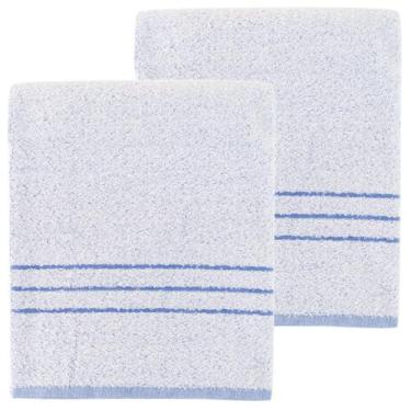 Imagem de Kit 2 Toalhas de Banho Piscina Teka Roma 70 X 135 cm, Azul