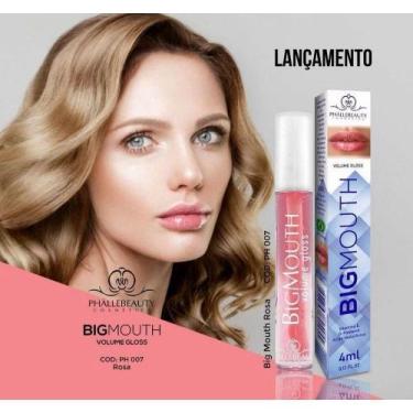 Imagem de Volume Labial Gloss Big Mouth Phallebeauty 4ml - Bigmouth