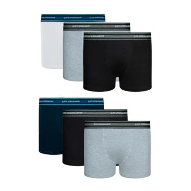 Imagem de Kit 6 Cueca Box Boxer Infantil Lupo Masculino Kids Original (multicolor, P)