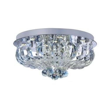 Imagem de Luminária de Teto Plafon Sobrepor Led Cristal Melody 30W Bivolt - JGB,