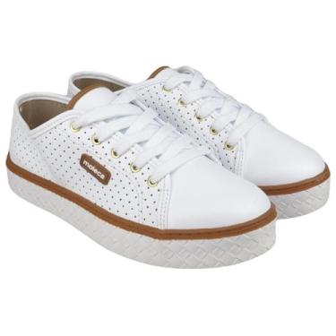 Imagem de Tênis Moleca, Branco, 35