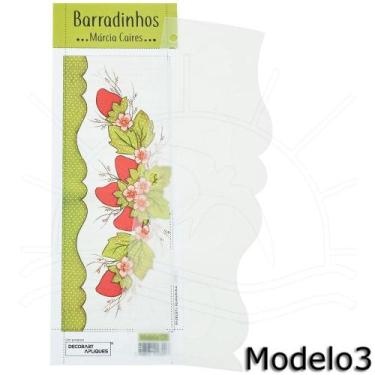 Imagem de Régua Barradinhos Márcia Caires - Decorart, MODELO 3