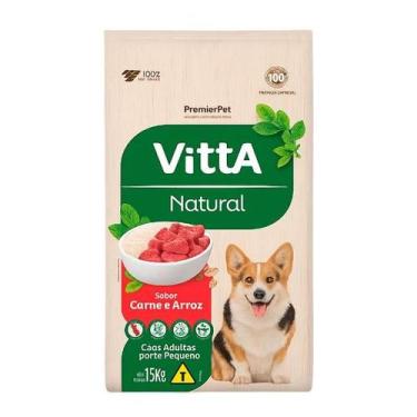 Imagem de Ração Seca Premier Vitta Natural para cães adultos de raças pequenas s