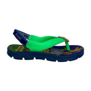 Imagem de Chinelo Infantil Masculino Ortopé Acqua Azul - 96041 - Orto Pé, 17