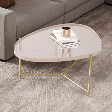 Imagem de Mesa de Centro Organica Espelhada Alamanda JB Moveis