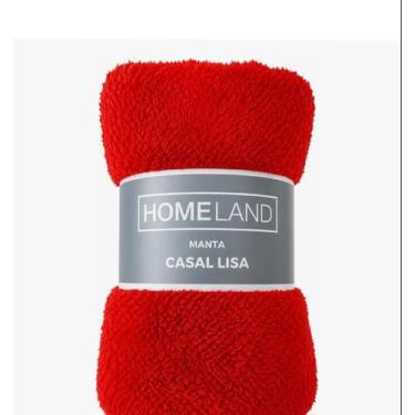 Imagem de Manta Cobertor de Casal Liso Homeland 1.80 M x 2.00m.