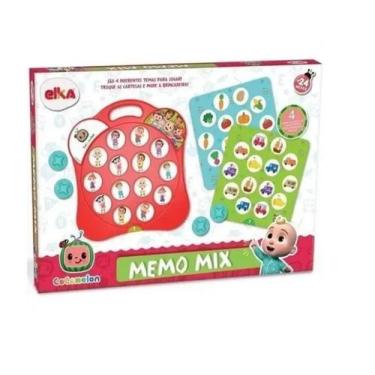 Imagem de Jogo Da Memória Memo Mix Cocomelon 4 Em 1 - 1202-Elka