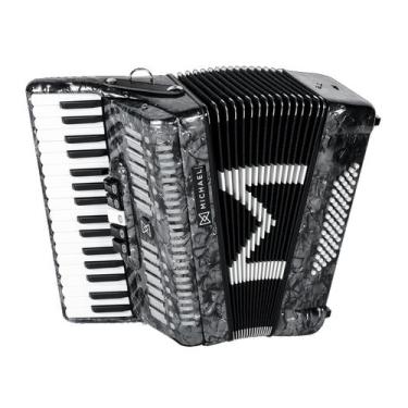 Imagem de Acordeon Michael 60 Baixos ACM6005N PBK