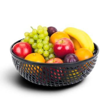 Imagem de Fruteira redonda Vitta Uni Black - Arthi, PRETO