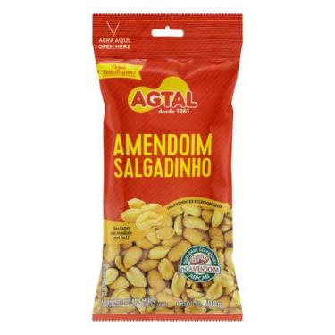 Imagem de Amendoim Salgadinho Agtal 100g