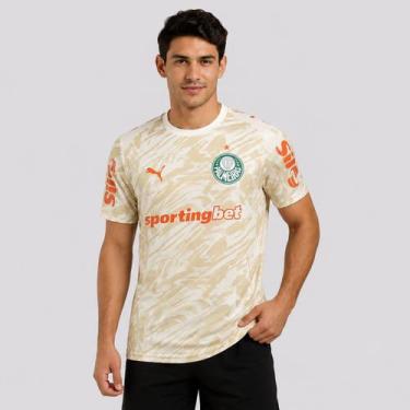 Imagem de Camisa Puma Palmeiras Goleiro II 2026 Patch Libertadores, GG