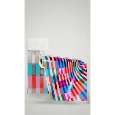 Imagem de Papel de Presente 40cmx100m Estampa Neutra Colorida - Congratulations 
