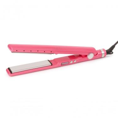 Imagem de Chapinha Pró Nano Titanium Placas Titânio 230 graus C Infravermelho Rosa Aquilae Display Digital Uso Profissional Bivolt
