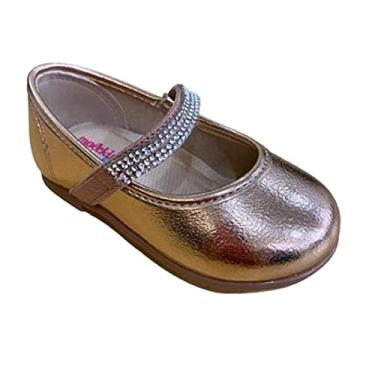 Imagem de Sapatilha Boneca Infantil Bebe Menina Com Strass Molekinha 2106.1031
