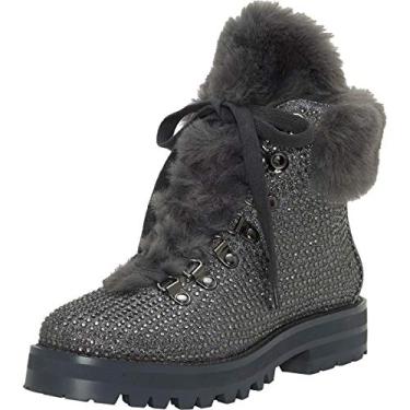 Imagem de Jessica Simpson Bota feminina Norina Fashion, Glitter fino de estanho, 6
